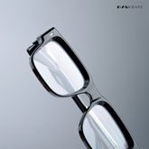 Timeless - Black Rectangle Bluecut Eyewear - RB2446