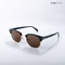 Delhi Daze - Burnt Loft Clubmaster Half Rim Sunglasses - RB2559