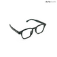 Solar Sleek - Black Blue Cut Wayfarer Sunglasses - RB2509