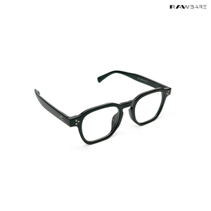 Solar Sleek - Black Blue Cut Wayfarer Sunglasses - RB2509