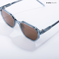 Tawi Gaze - Blue Blaze Angular Hexagon Sunglasses - RB2573