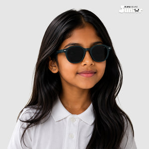 Classic Cub - Jade Pop Kids Polarized Wayfarer Sunglasses - RBK2507