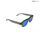 Lilrecta - Grey Blue Rectangle Sunglasses - RB2525
