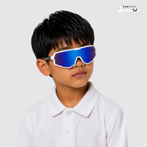 Power Sprint - Glacier Kids Polarized Wrap Around Sunglasses - RBK2539