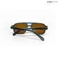 Glare - Denim Walnut Rectangle Sunglasses - RB2325