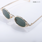 Jaisalmer Glow - Jade Glint Polarized Oval Sunglasses - RB2665