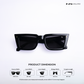 Sierra - Black Cateye Sunglasses - RB2474