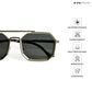 Metal Aviator - Silver Aviator Sunglasses - RB2322