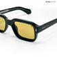 Angular Aura - Dusky Olive Polarized Rectangle Sunglasses - RB2449