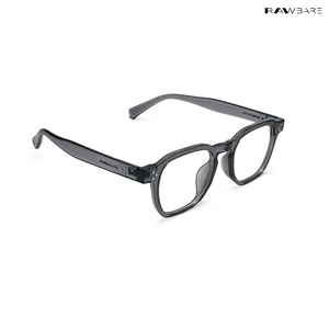 Solar Sleek - Clear Grey Blue Cut Wayfarer Sunglasses - RB2417
