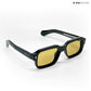 Angular Aura - Dusky Olive Polarized Rectangle Sunglasses - RB2449