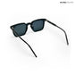 Quadra - Black Polarized Square Sunglasses - RB2411