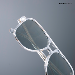 Patiala Drop - Glass Grove Geometric Aviator Sunglasses - RB2543