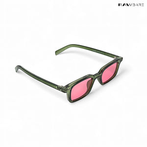 Sol - Jungle Pink Rectangle Sunglasses - RB2465