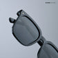 Midnight Gleam - Glossy Black Kids Polarized Square Sunglasses - RBK2544