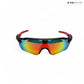 Swift - Red Orange Polarized Wrap Around Sunglasses - RB2515
