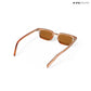 Sol - Amber Rectangle Sunglasses - RB2466