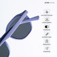 Mini Maven - Lilac Kids Polarized Wayfarer Sunglasses - RBK2502