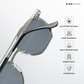 Aeri - Silver Black Hexagon Sunglasses - RB2677SB