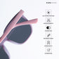 Young Monarch - Regal Lilac Kids Polarized Square Sunglasses - RBK2504