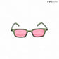 Sol - Jungle Pink Rectangle Sunglasses - RB2465