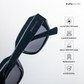 Allure - All Black Rectangle Sunglasses - RB2520