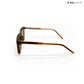 Quadra - Brown Polarized Square Sunglasses - RB2428