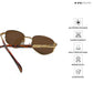 Jodhpur Noir - Burnished Gold Geometric Sunglasses - RB2669