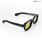 Angular Aura - Dusky Olive Polarized Rectangle Sunglasses - RB2449