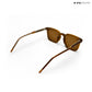 Quadra - Brown Polarized Square Sunglasses - RB2428