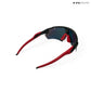 Swift - Red Orange Polarized Wrap Around Sunglasses - RB2515