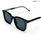 Quadra - Black Polarized Square Sunglasses - RB2411