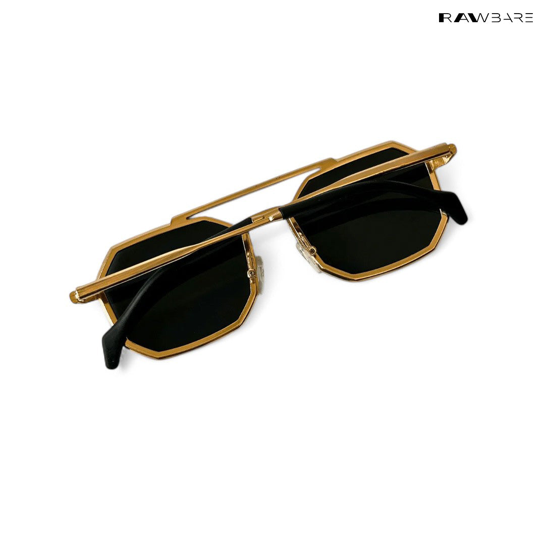 Metal Aviator Gold Aviator Sunglasses RB2321 Rawbare — Rawbare