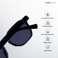 Solar Sleek - Black Wayfarer Sunglasses - RB2415