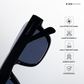 Lilrecta - All Black Rectangle Sunglasses - RB2524