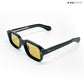 Angular Aura - Dusky Olive Polarized Rectangle Sunglasses - RB2449