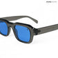 Lilrecta - Grey Blue Rectangle Sunglasses - RB2525