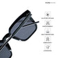 Quadra - All Black Square Sunglasses - RB2411