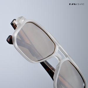 Glare - Cheetah Polarized Rectangle Sunglasses - RB2323