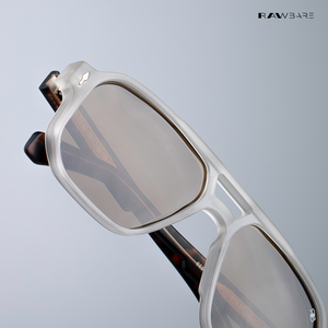Glare - Cheetah Polarized Rectangle Sunglasses - RB2323