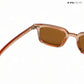 Sol - Amber Rectangle Sunglasses - RB2466
