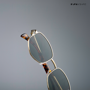 Jodhpur Noir - Sage Spark Geometric Sunglasses - RB2670