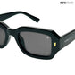 Allure - All Black Rectangle Sunglasses - RB2520