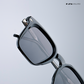 Quadra - Black Polarized Square Sunglasses - RB2411