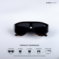 Banjara Blaze - Dark Roast Pilot Sunglasses - RB2663