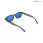 Lilrecta - Grey Blue Rectangle Sunglasses - RB2525