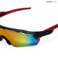 Swift - Red Orange Polarized Wrap Around Sunglasses - RB2515