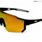 Turbo Tint - Orange Black Polarized Wrap Around Sunglasses - RB2425