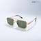 Metal Aviator 2.0 - Green Gold Aviator Sunglasses - RB2683GG