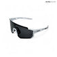 Turbo Tint - White Black Polarized Wrap Around Sunglasses - RB2427